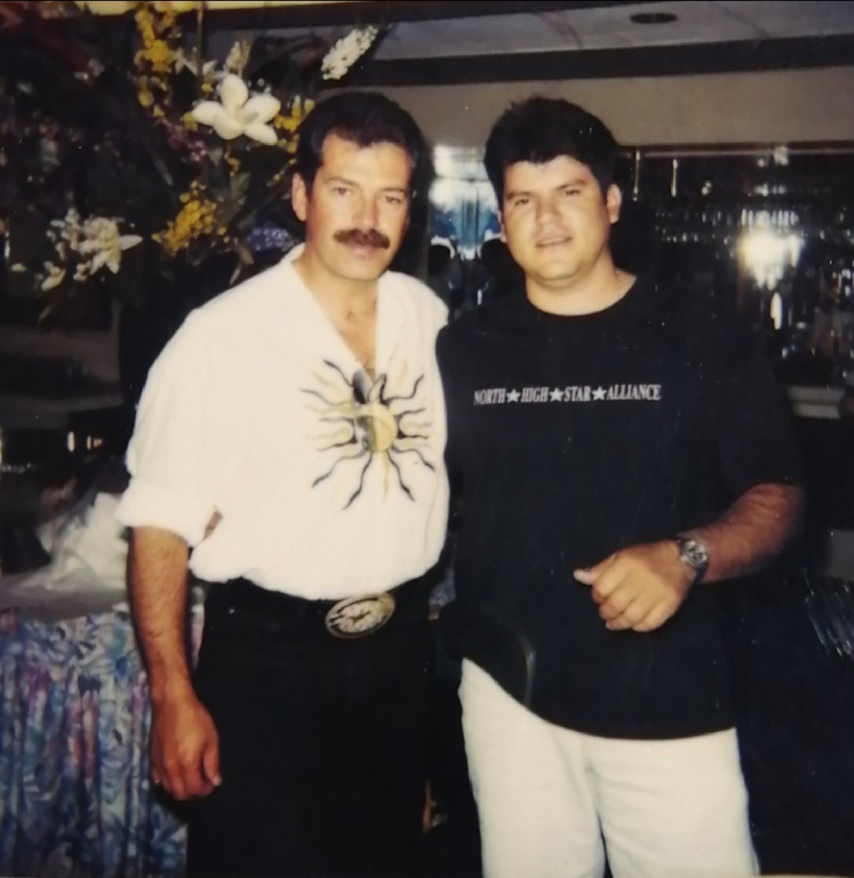 Sergio Goyri con Ariel Rivas
