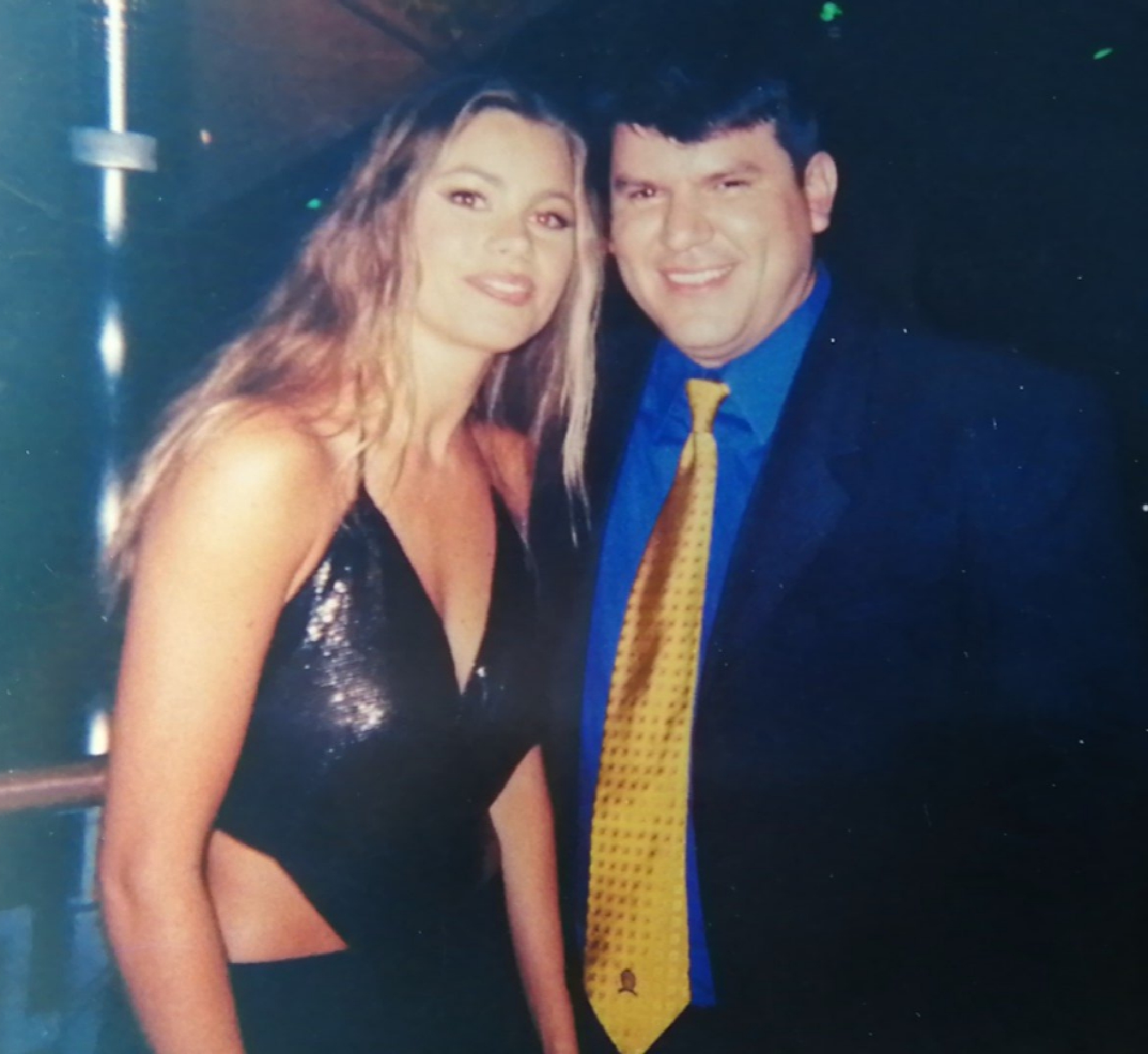 Sofía Vergara con Ariel Rivas
